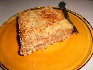 Яблочный пай с манной крупой