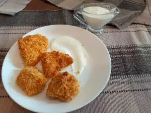 Запеченные куриные кусочки в панировке
