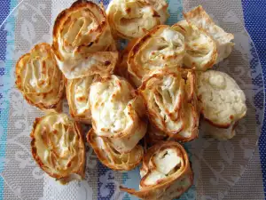 Лаваш с брынзой
