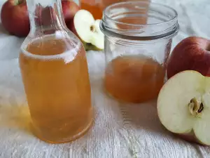 Домашний яблочный уксус без консервантов