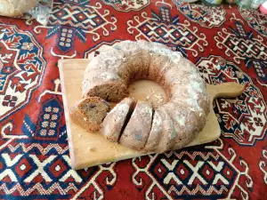 Экономный кекс с джемом