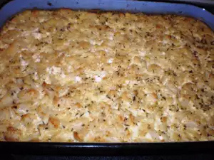 Запеканка из цветной капусты с яйцами
