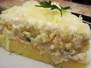 Домашний картофельный торт