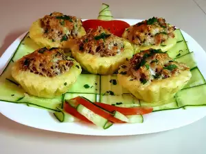 Картофельные корзинки