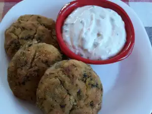 Картофельно-шпинатные котлеты