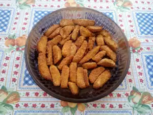 Картофель в панировочных сухарях в духовке