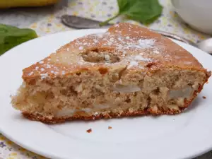 Кекс с айвой