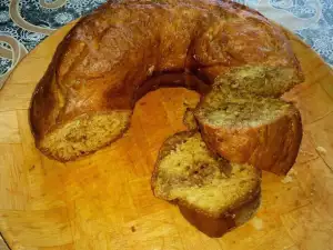 Красочный кекс с кофе