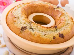 Кекс с лукумом