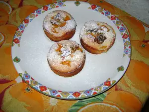 Маффины из тыквы и орехов