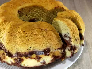 Кекс с кремом 2 в 1