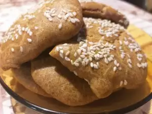 Кето соленое печенье со сливочным сыром