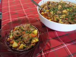 Садовые котлеты в духовке