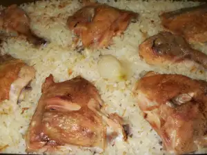 Запеченная курица по рецепту бабушки