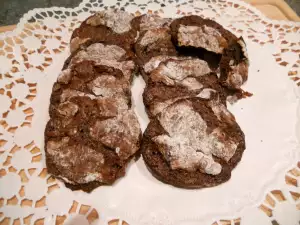 Рождественское шоколадное печенье