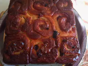 Карамельный кулич