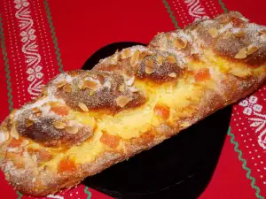 Пасхальный кулич с рахат-лукумом