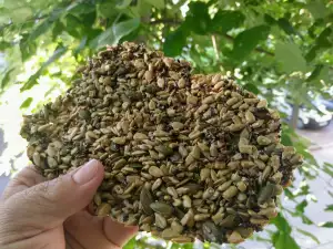 Полезные крекеры из семян без муки