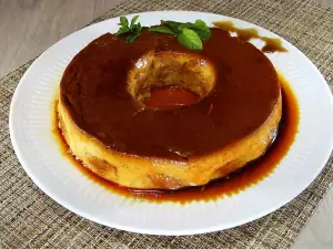 Карамельный пудинг с печеньем Дамские пальчики