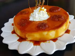 Карамельный пудинг с маффинами
