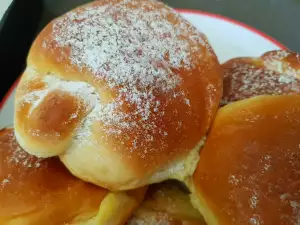 Толстушки - ванильные булочки с кремом
