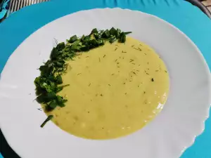 Летний картофельный суп-пюре