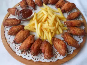Куриные крылышки с острым соусом по-сербски