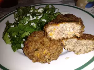 Вкусные котлеты с гречкой