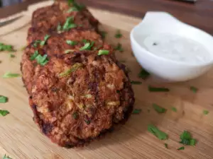 Фрикадельки из курицы и кабачков