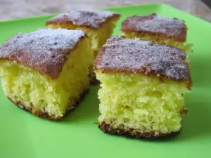 Быстрый лимонный пирог