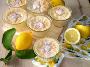 Лимонный пирог в формочках
