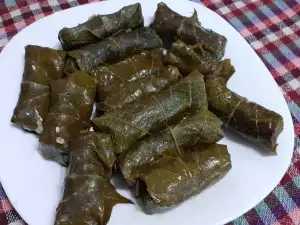 Постная долма по-гречески