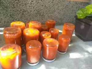 Лютеница без баклажанов