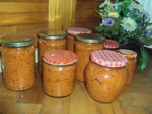 Лютеница по золотому рецепту бабушки