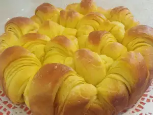 Македонский слоеный хлеб погача