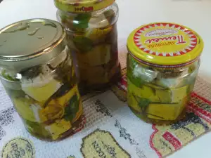 Маринованная брынза