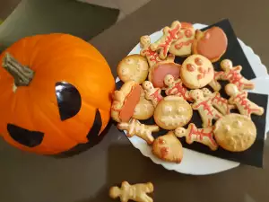 Масляное печенье на Хэллоуин