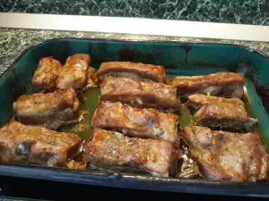Жгучие медовые ребрышки