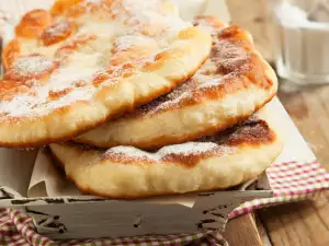Лепешки с яйцом и кислым молоком