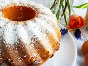 Самый лучший кекс на кислом молоке