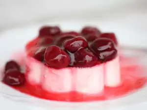 Крем с желатином и молоком