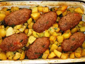 Мини рулетики с картошкой