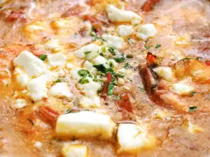 Перец с яйцами