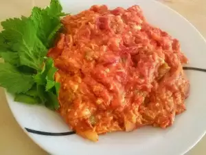 Миш-маш из запеченных перцев