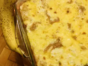 Соленая молочная баница с юфкой