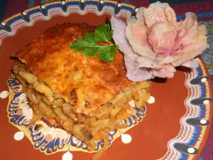 Вкусная мусака из квашеной капусты