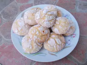 Апельсиновые пряники с трещинкой