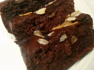Мой шоколадный кекс без глютена