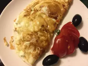 Омлет с белками