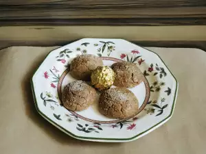 Ореховое печенье с медом и корицей